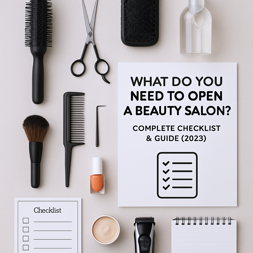 Modern beauty salon interior