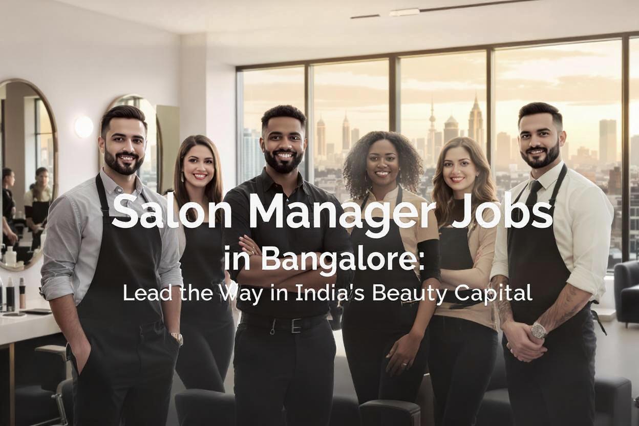Modern salon interior in Bangalore
