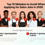 Avoid these top 10 mistakes when applying for salon jobs in 2026. Learn how to create the perfect resume, prepare for interviews, and use Salon Job Search to find the right beauty industry opportunities across India.