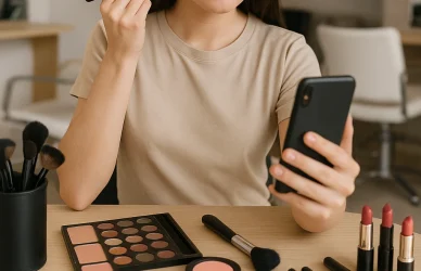 This blog provides practical steps for aspiring beauticians and makeup artists to create a strong portfolio without prior professional experience. It covers how to practice on friends or models, capture high-quality photos, highlight creativity, and present skills in a way that impresses salon recruiters and potential employers.