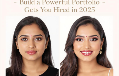 makeup portfolio, MUA portfolio, makeup artist resume, beauty portfolio, salon job application, freelance MUA, create makeup portfolio, build MUA portfolio